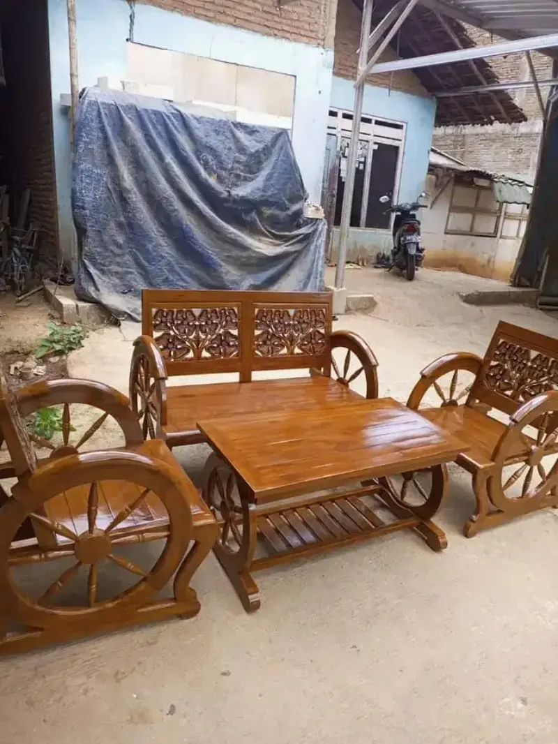 Kursi tamu roda bayar cod - Home & Garden in Bali
