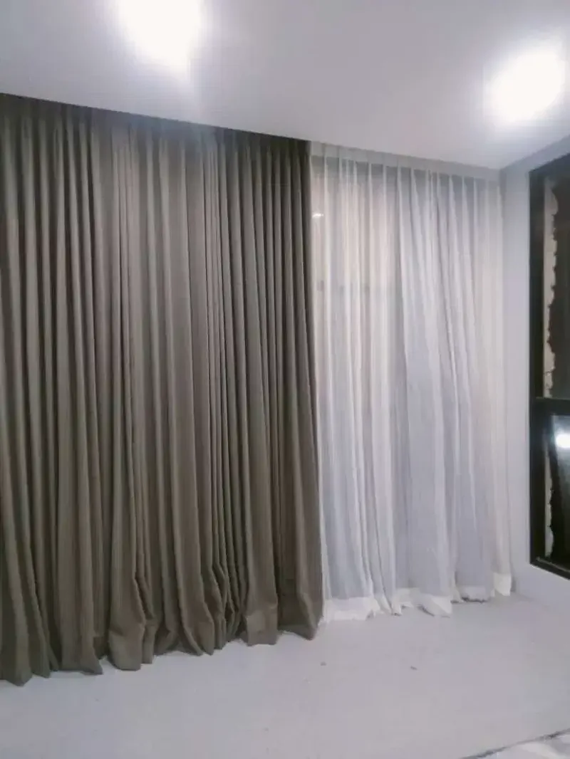 Curtain Gorden Korden Blackout Polos untuk Villa Hotel - Home & Garden in Bali