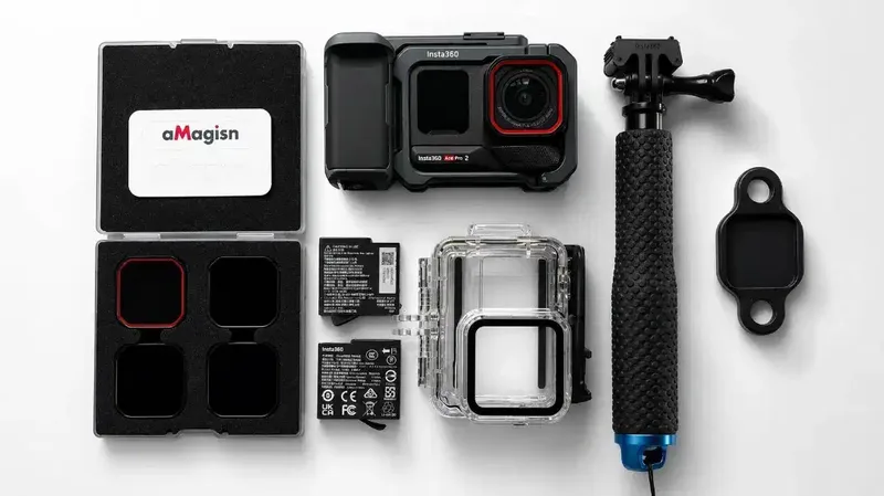 Dijual Insta360 Ace Pro 2 Xplorer Grip Kit Full Set - Electronics in Bali