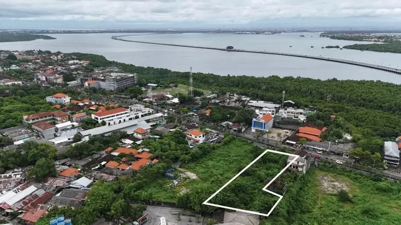 Dijual Tanah View Laut Tanjung Benoa di Jalan By Pass Ngurah Rai Nusa - Real Estate in Bali