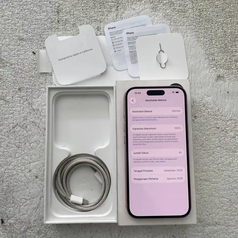iPhone 15 iBox PA/A Warna Pink 128GB - Electronics in Bali