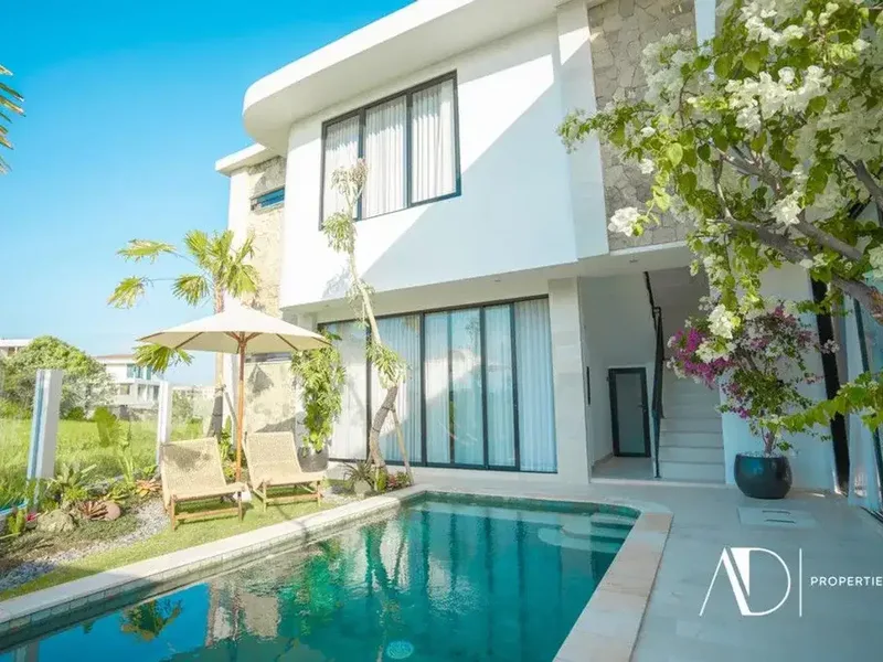 FREEHOLD | 2-BEDROOM VILLA WITH RICE FIELD VIEWS - CEMAGI - Real Estate in Bali