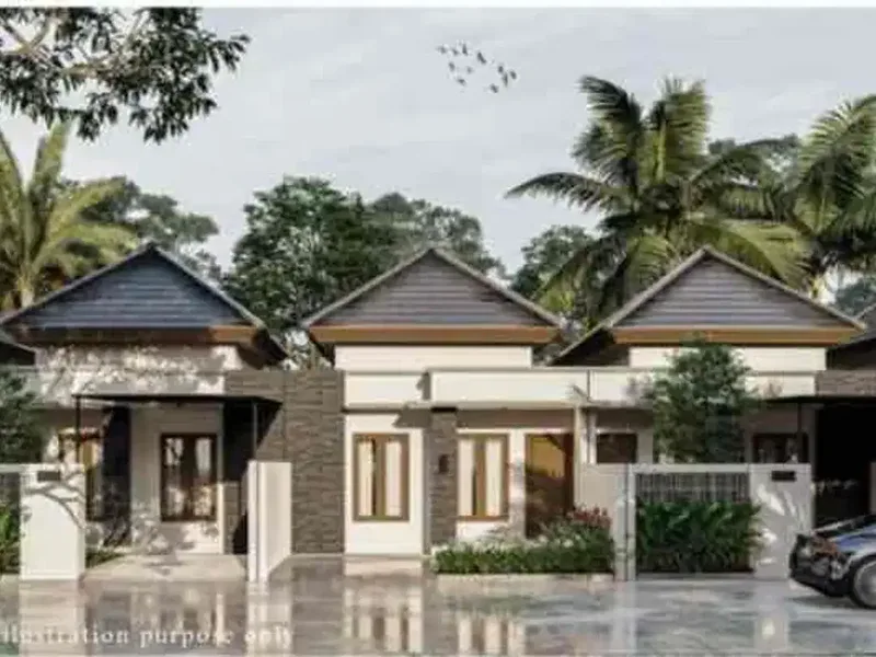 RUMAH BARU MINIMALIS DALAM KOMPLEK PERUMAHAN DI JIMBARAN - Bali in Bali