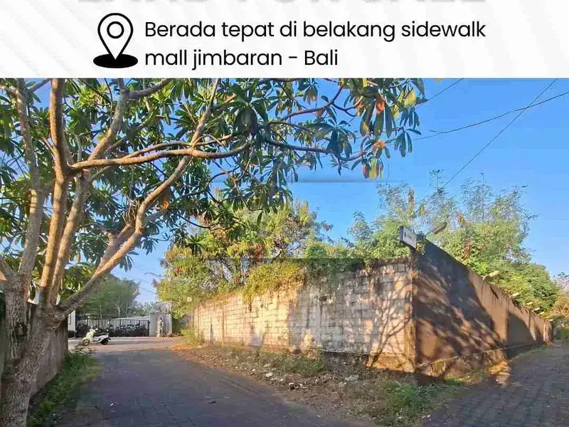 DIJUAL AREA STRATEGIS CEPAT TANAH LOKASI PADAT BISNIS DI JIMBARAN BALI - Real Estate in Bali