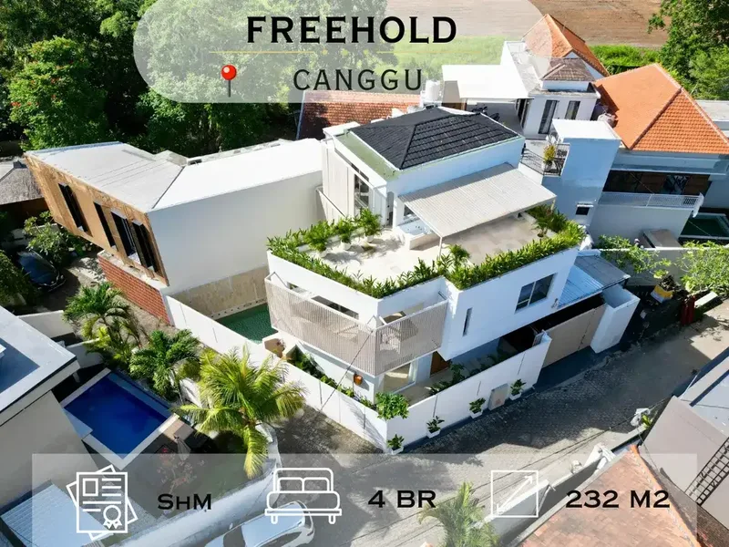 Luxury Modern European-Style Villa, Tumbak Bayuh, Canggu - Bali in Bali