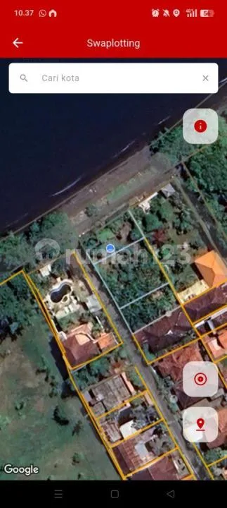 For Sale Beach Front Land In North Bali 660 M2 - Bali in Bali