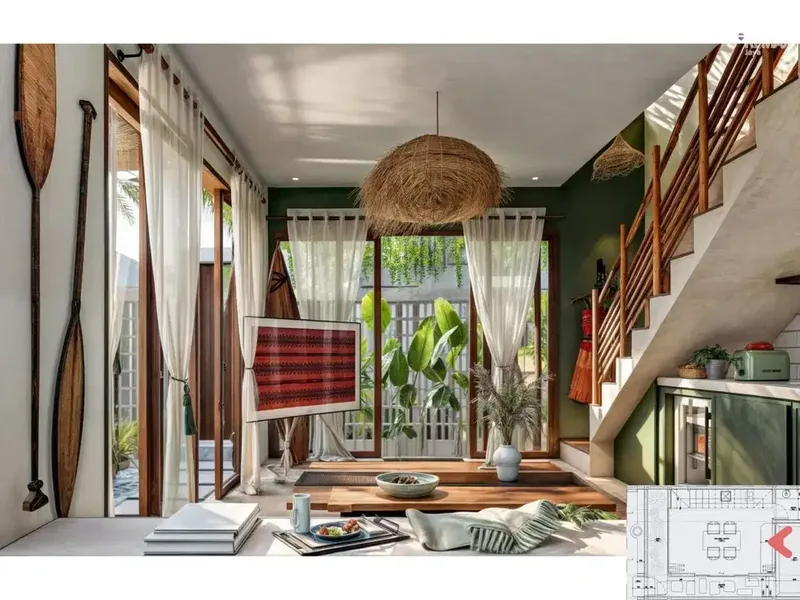 Kompleks Villa 5 Unit dijual, area Kemenuh-Ubud. - Real Estate in Bali