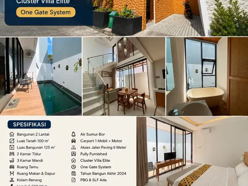 VILLA BARU FULLY FURNISHED DIJUAL DI NUSA DUA - Bali in Bali
