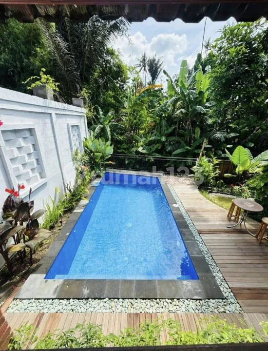 Dijual Villa View Jungle & Los Sungai - Dekat Ubud View Hutan - Real Estate in Bali
