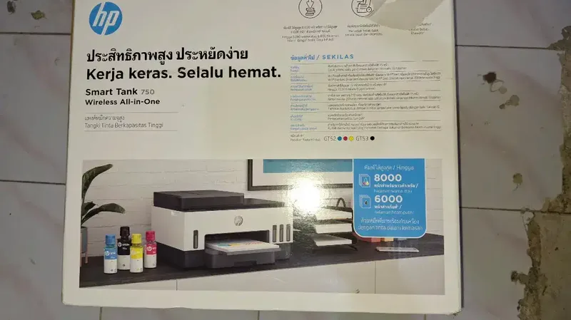 Dijual printer Hp smart tank 750 wireless all in one - Electronics in Bali