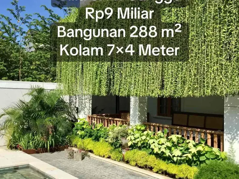 SALE Villa SHM 3 Kamar dengan Kolam Renang di Kayutulang Canggu - Bali in Bali