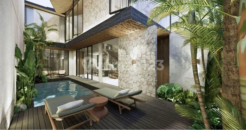 Leasehold 24 Years Brand New Tropical Modern Villa Located In The Heart Of Seminyak - Real Estate in Bali