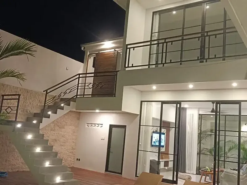 Fully Furnished 3-Br Villa For Rent In Strategic Padonan, Canggu - Real Estate in Bali