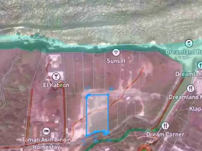 Tanah Komersial Dekat Pantai Dreamland Uluwatu - Real Estate in Bali