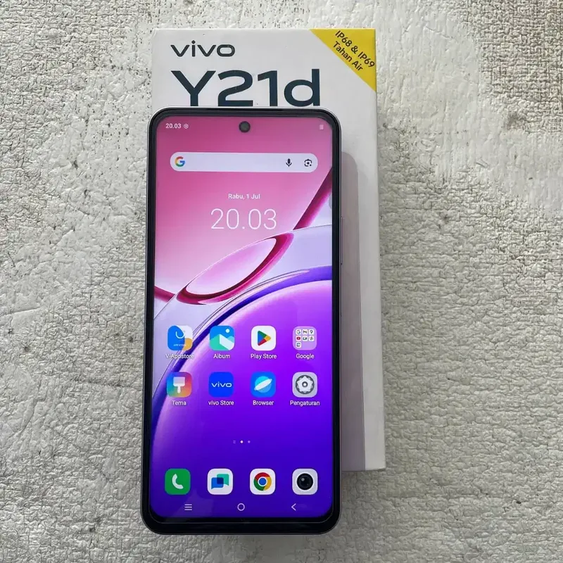 Vivo Y21d Warna Ungu 6/256GB - Electronics in Bali