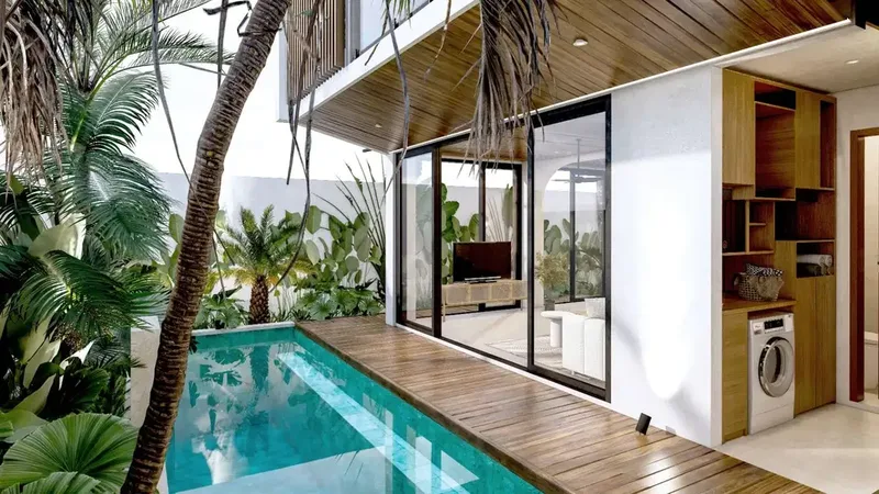 Leasehold 2 Bed Modern Villa in Kerobokan - Bali in Bali