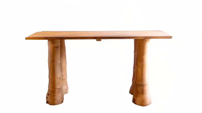 Bamboo Table Root Leg - Other in Bali