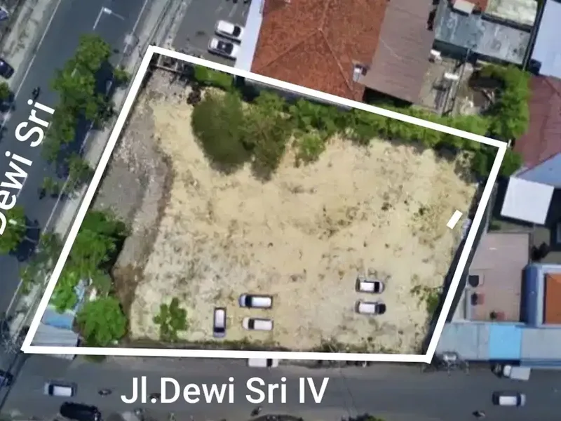 Tanah KOMERSIL Jl Dewi Sri Kuta - Real Estate in Bali
