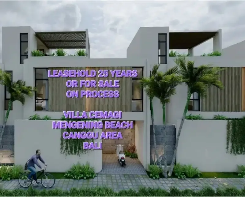 villa on process at cemagi,beach view and rice field - Real Estate in Bali