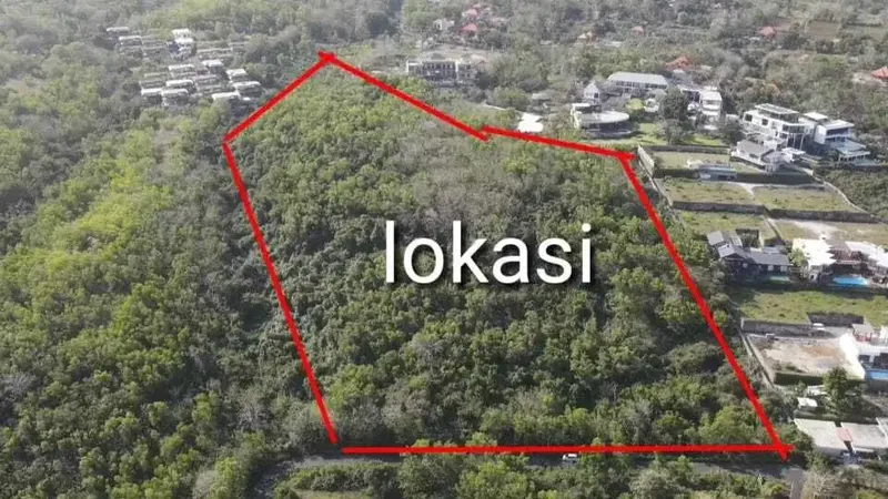 Dijual tanah komersil unblock view lokasi. pecatu - Real Estate in Bali