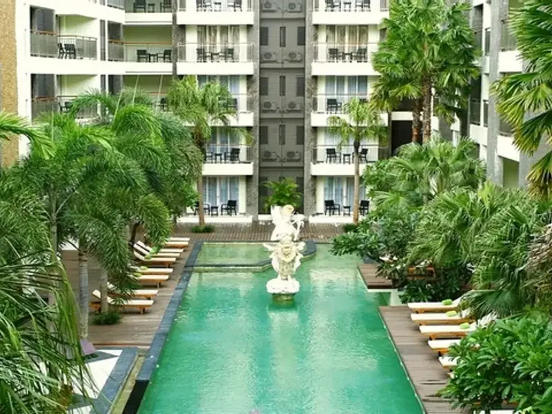 HOTEL AKTIF BINTANG4 ,STRATEGIS DI KUTA BALI, HARGA HARGA LELANG - Real Estate in Bali