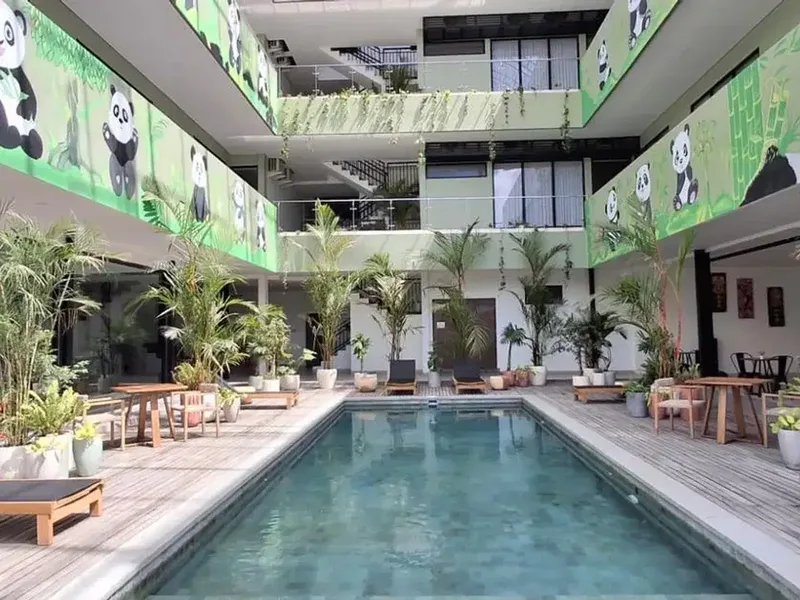 Apartemen 1 Kamar Tidur Disewakan di Sunset Road, Kuta - Real Estate in Bali