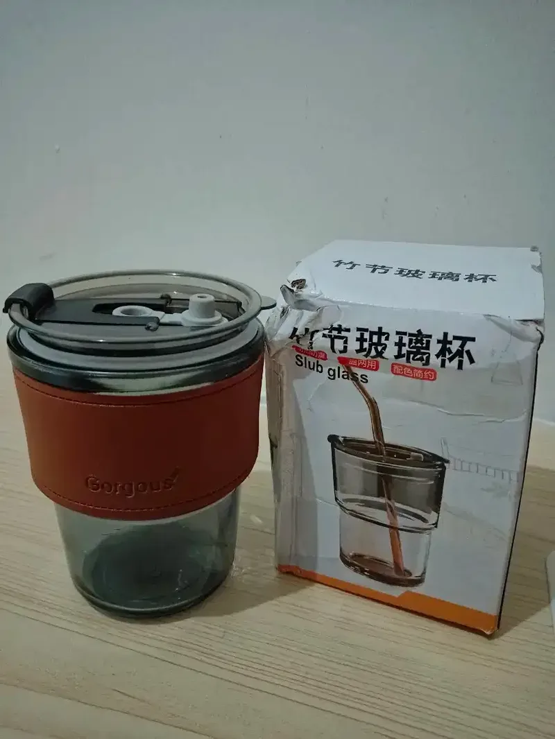 20rb BARU-Promo Dijual Murah Botol Minum Kaca Aesthetic Kap. 400ml - Home & Garden in Bali