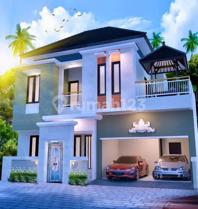 Rumah Baru Semi Villa Konsep Balinese di Sanur - Real Estate in Bali