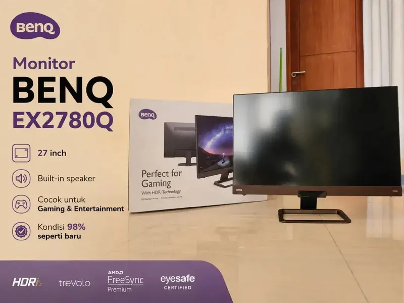 Monitor BENQ EX2780Q 27 Inch - Electronics in Bali