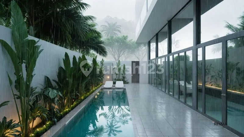 Tropical 1Br Apartment With Sharing Pool For 33-Year Leasehold In Sanur - Real Estate in Bali