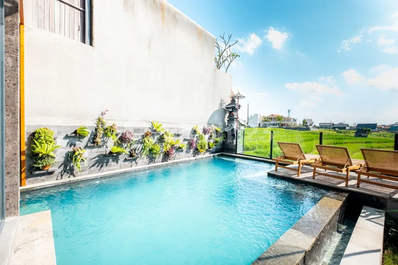 Villa Mewah Siap Huni Dekat Echo Beach Private Pool - Real Estate in Bali