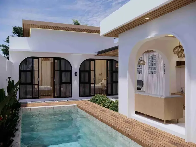 VILLA DENGAN TANAH 250M2 AREA PECATU ULUWATU - Bali in Bali