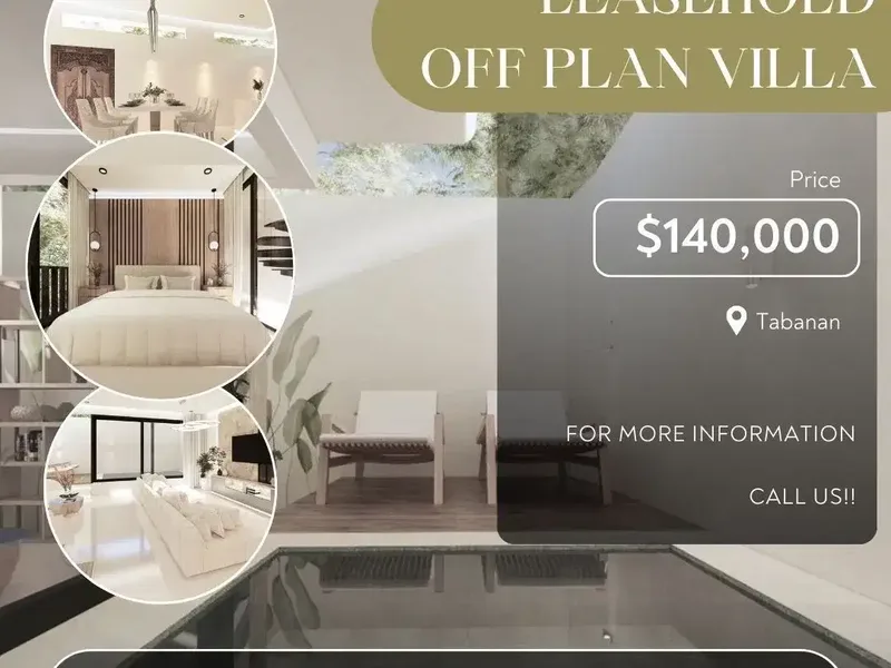 2 Bedroom Villa for sale in , Bali - Real Estate in Bali