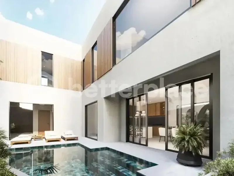 Japandi Elegance Above the Waves: Spacious 3-Bedroom Villa in Uluwatu - Real Estate in Bali