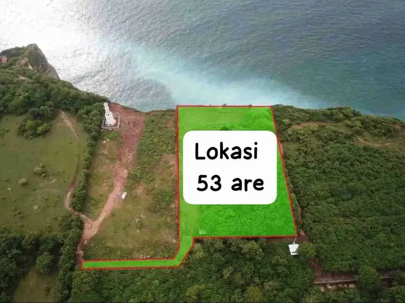 tanah los tebing sangat cocok untuk hotel, resort, dan hunian lain nya - Bali in Bali