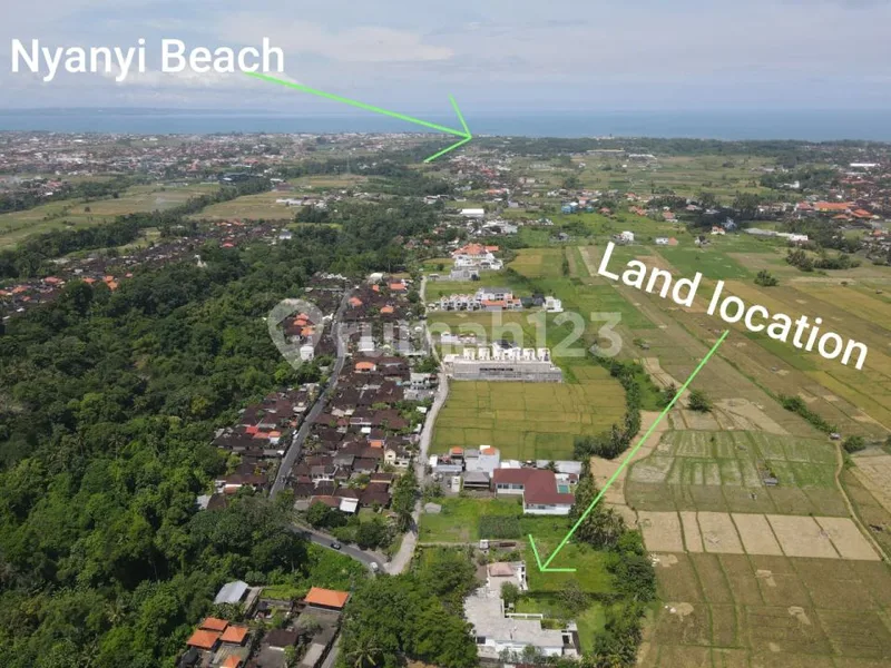 Small Freehold Land Plot For Sale In Nyanyi, North Side - Bali in Bali