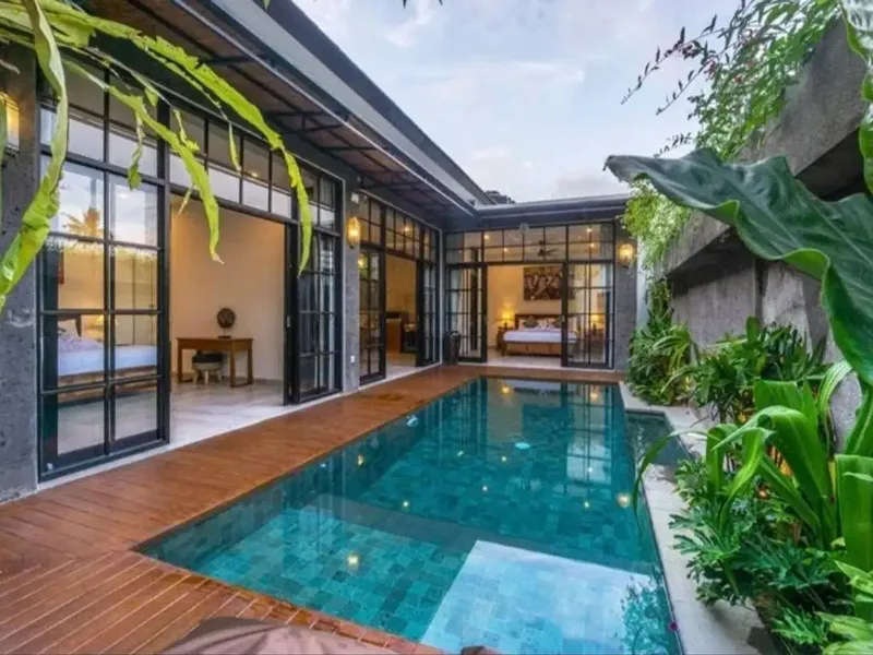 Villa Modern Tropis di Lodtunduh Ubud - Real Estate in Bali