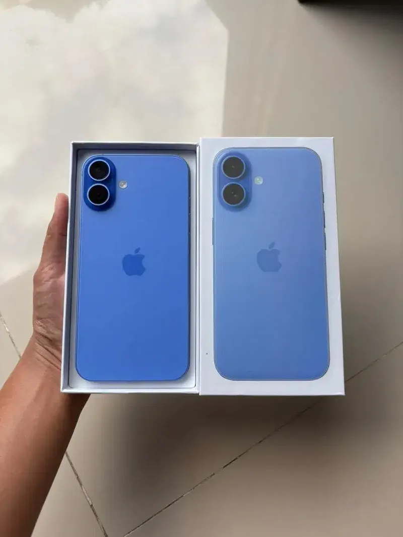 iPhone 16 Plus Ultramarine 128GB inter all operator - Electronics in Bali
