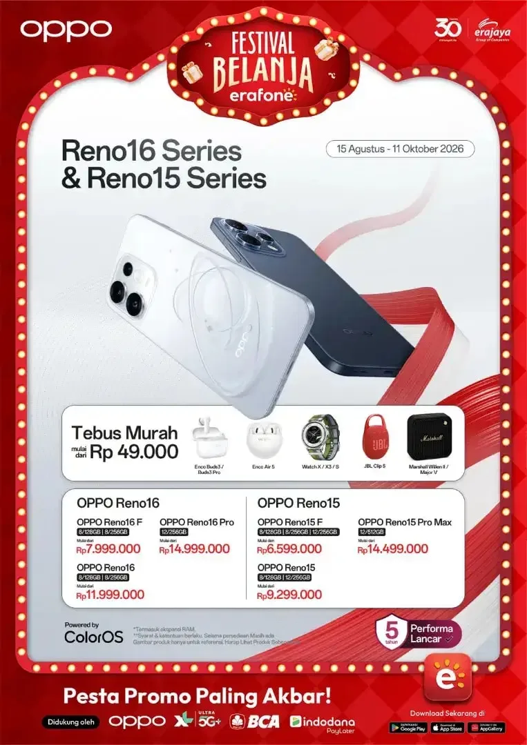 Reno 16 series dan 15 series - Other in Bali