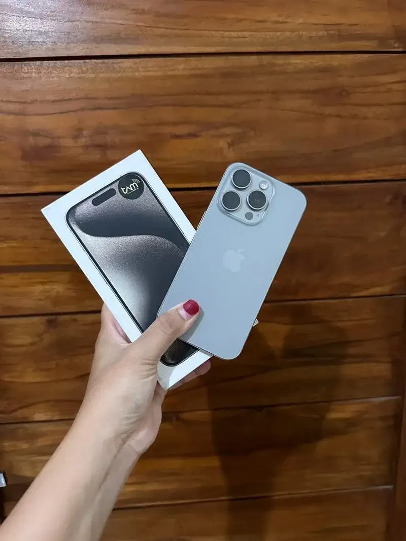 iphone 15 pro 128gb ibox natural titanium - Electronics in Bali
