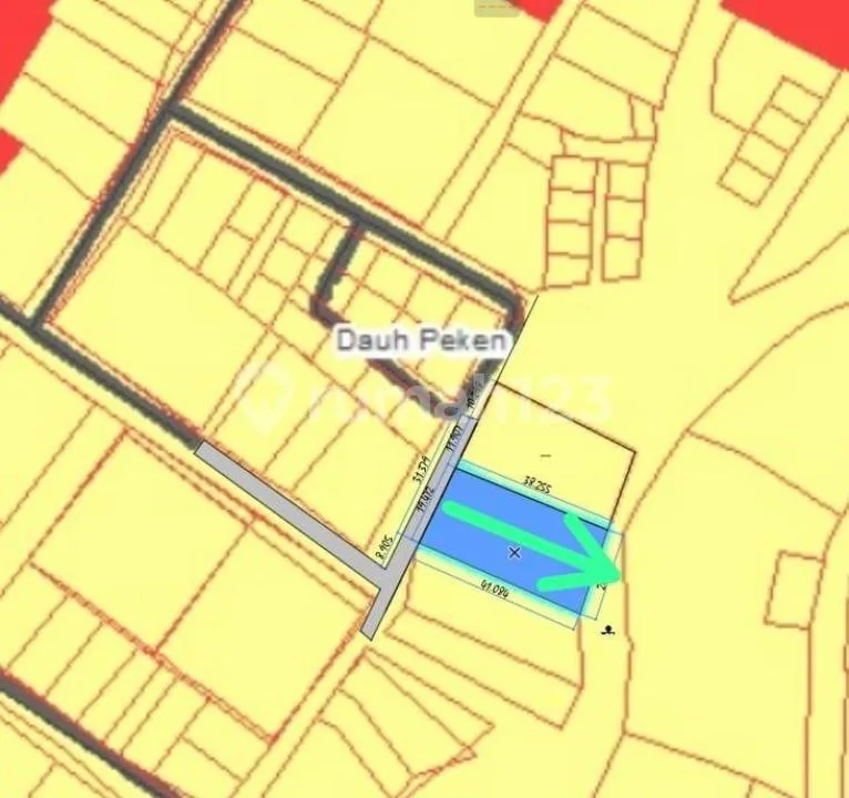 Tanah Zona Kuning Anyelir Tabanan #Tj0509 - Bali in Bali