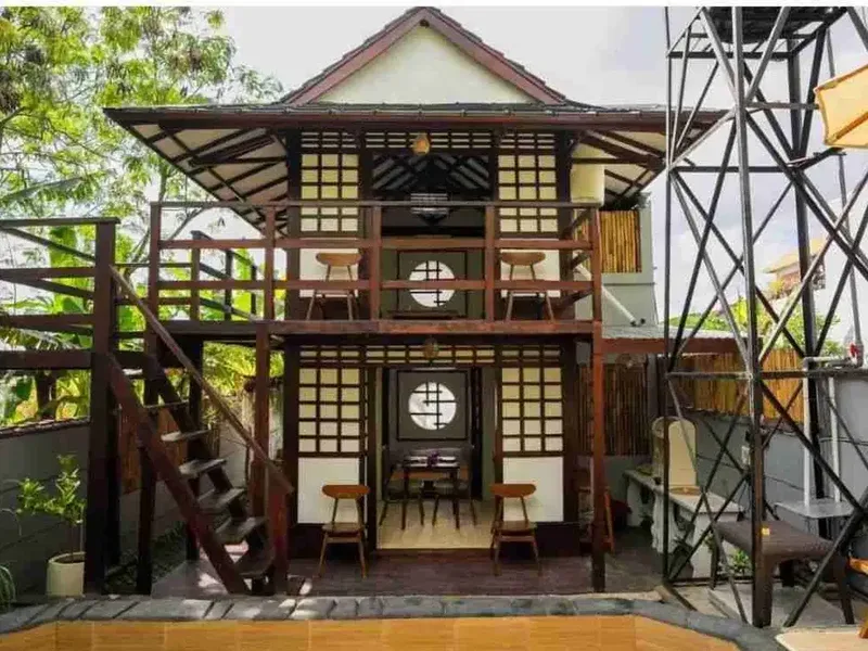 Vila Mewah Gaya Jepang View Sawah di Munggu Bali - Real Estate in Bali