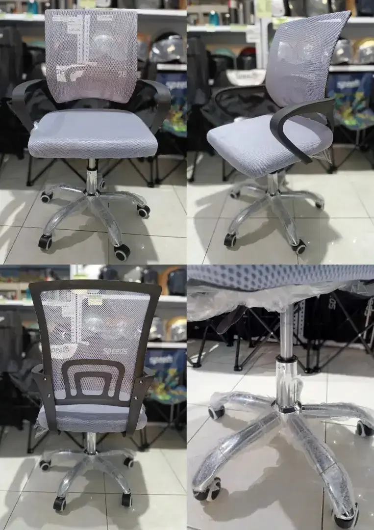 PROMO Kursi Kantor/Belajar/Kerja Hidrolik Putar Ergonomis UK56x56x94cm - Home & Garden in Bali