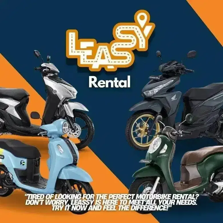 Sewa Motor di Leassy! Harga Terjangkau, Unit Nyaman & Siap Jalan - Vehicles in Bali