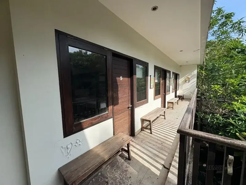 Bangunan Ex Penginapan 8 Kamar Dijual di Jimbaran - Ada Kolam Renang - Real Estate in Bali