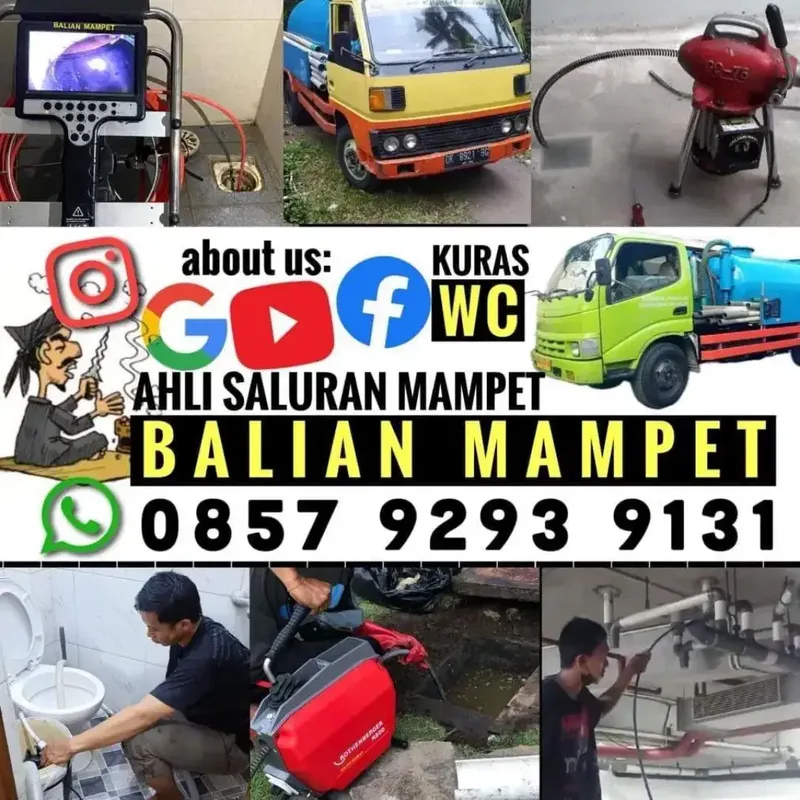 BALIAN MAMPET TUKANG MELANCARKAN PIPA MAMPET & KURAS WC SEDOT SEPTIK - Home & Garden in Bali