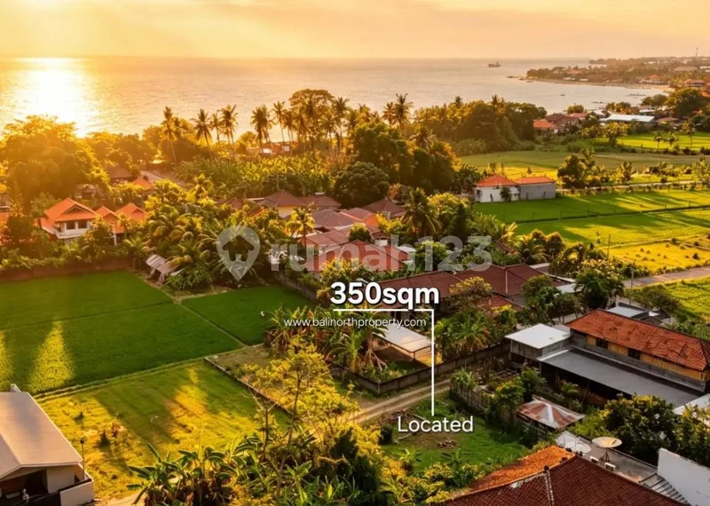 Prime Land Near Beach - Anturan, Lovina With Mountain Views - Real Estate in Bali