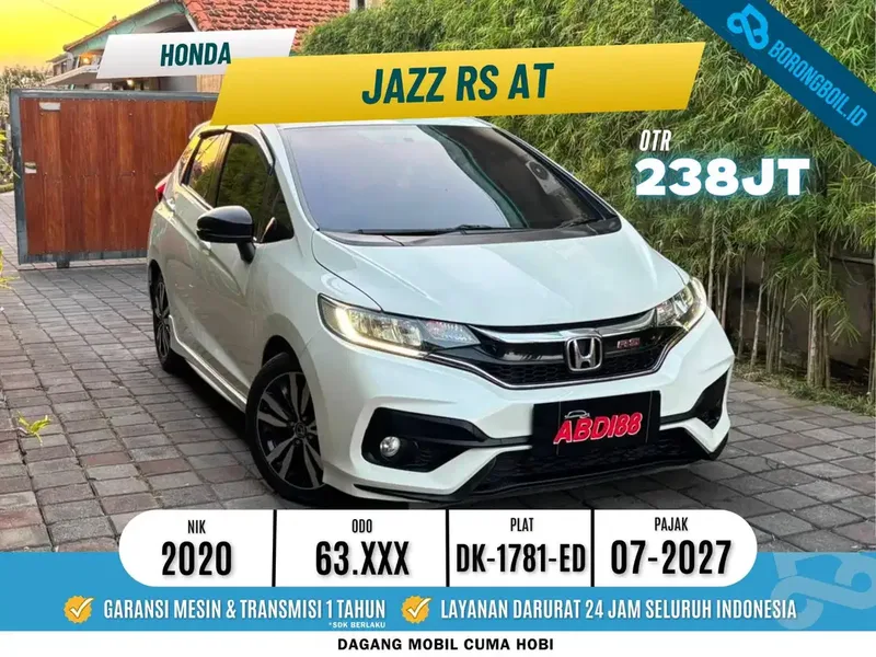 TDP 15 JUTA || HONDA JAZZ RS AT 2020 - Bali in Bali