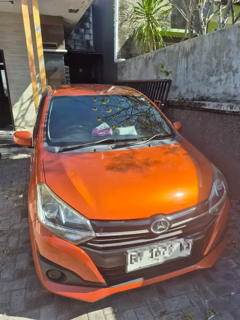 Daihatsu ayla X 1,200 cc manual tahun 2018 - Vehicles in Bali