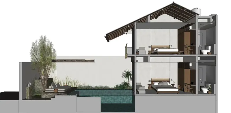 Modern Tranquility Villa in Seminyak - Bali in Bali